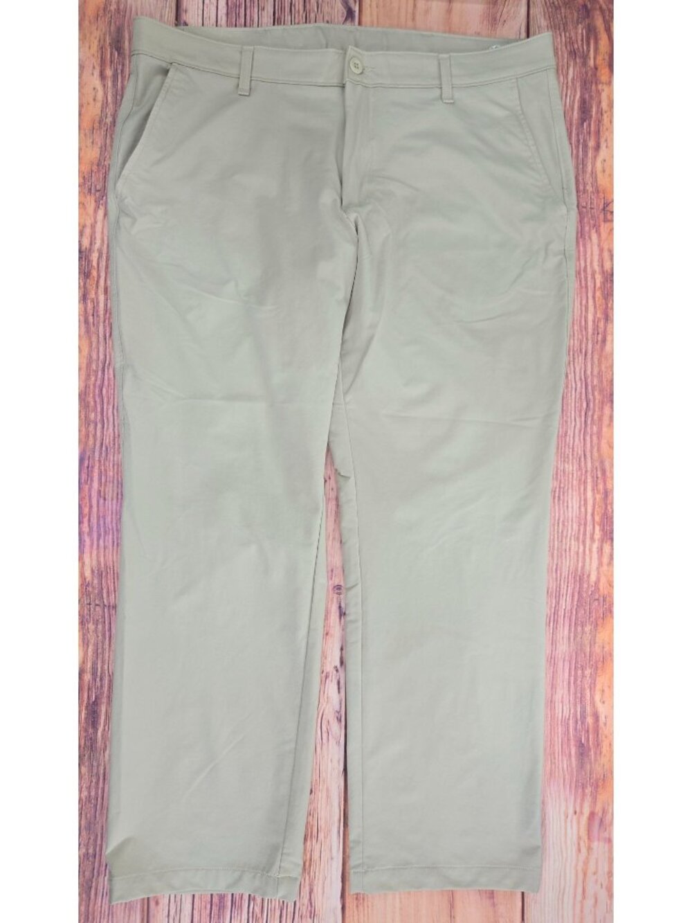 Under Armour Mens Khaki Performance Pants 40x30